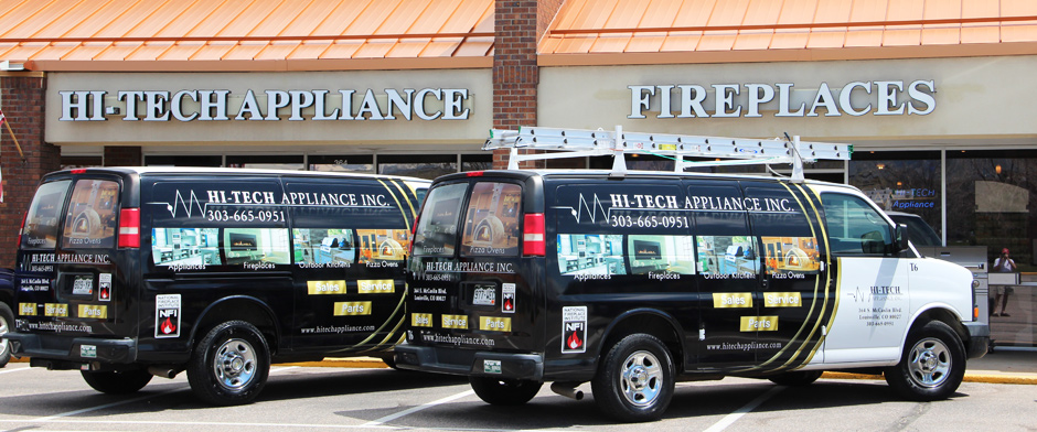 Hi-Tech Appliance Fireplace _repair Service Install Maintain Louisville Colorado